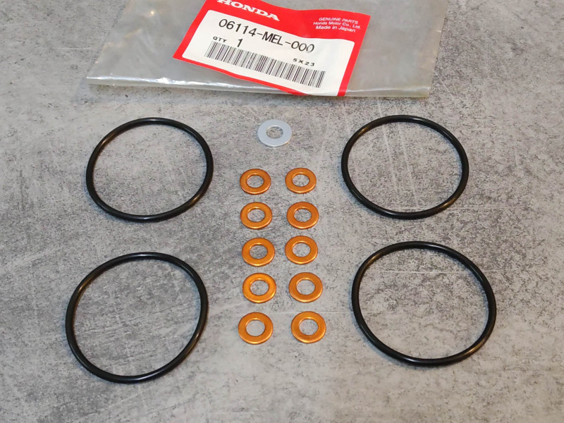 Kit joints toriques et rondelles CBR1000 RR 2004-2007 HONDA 06114-MEL-000