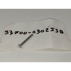 Vis fraisée bombée M3x25 cruciforme chromée Honda 93700-030253B