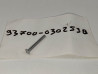 Vis fraisée bombée M3x25 cruciforme chromée Honda 93700-030253B