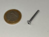Vis fraisée bombée M3x25 cruciforme chromée Honda 93700-030253B