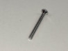 Vis fraisée bombée M3x25 cruciforme chromée Honda 93700-030253B