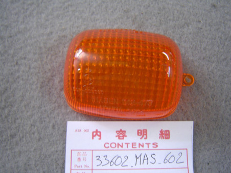 Cabochon Clignotant Honda – Réf. 33602MAS602