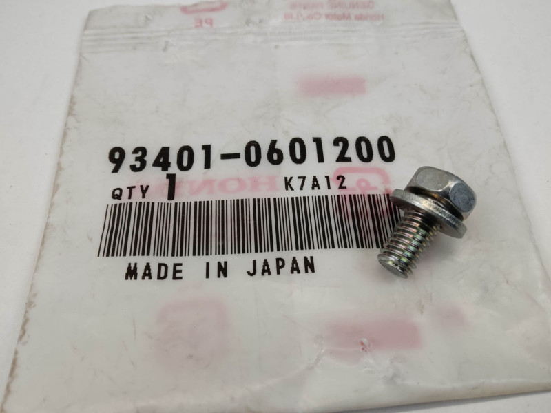 Boulon Rondelle 6x12mm Honda 93401-0601200 | Visserie