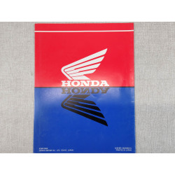 Manuel additionnel d'atelier ST1100S ST1100AS PAN-EUROPEAN HONDA 63MY300Z