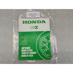 Manuel supplémentaire d'atelier CBX Edition 1979 HONDA 6642201Z