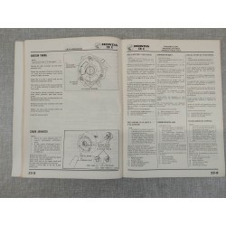 Manuel supplémentaire d'atelier CBX Edition 1979 HONDA 6642201Z