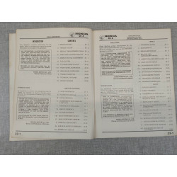 Manuel A supplémentaire d'atelier INCOMPLET CBX Edition 1979 HONDA
