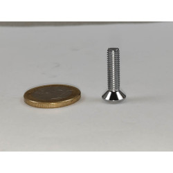 Vis M5x20 Tête Fraisée Bombée Chromée Honda 93700-050200B