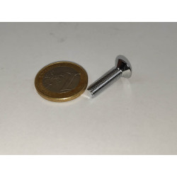 Vis M5x20 Tête Fraisée Bombée Chromée Honda 93700-050200B