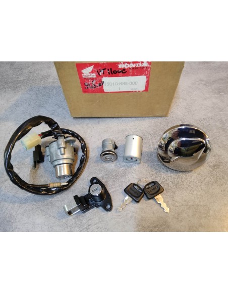 Kit serrures VT1100C SHADOW 1987-1989 HONDA 35010-MM8-000