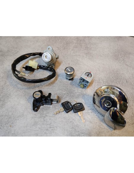 Kit serrures VT1100C SHADOW 1987-1989 HONDA 35010-MM8-000