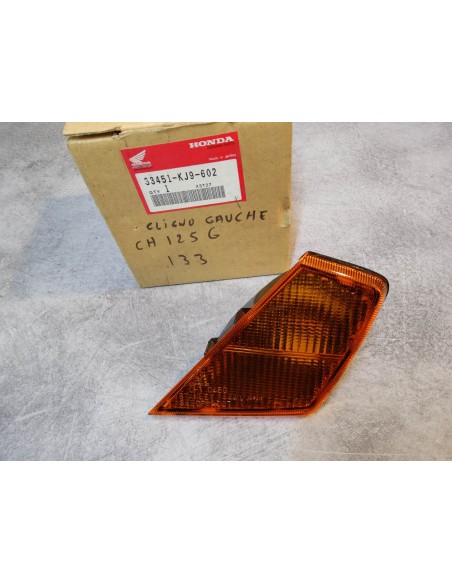 Clignotant gauche CH125 SPACY 1986 HONDA 33451-KJ9-602