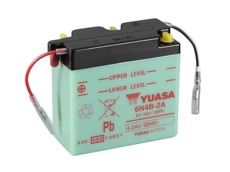 Batterie YUASA conventionnelle sans pack acide - 6N4B-2A 1080799