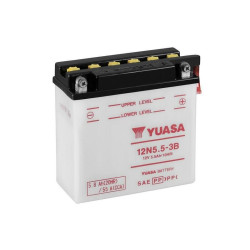 batterie YUASA conventionnelle sans pack acide - 12N5-3B  1080790