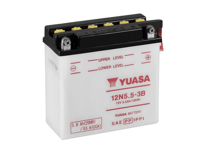 batterie YUASA conventionnelle sans pack acide - 12N5-3B  1080790