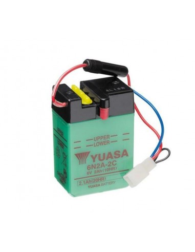 Batterie YUASA conventionnelle sans pack acide - 6N2A-2C 1080761