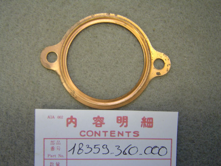 Joint d'échappement Honda CR125 MR175 MT125 - Réf 18359-360-000