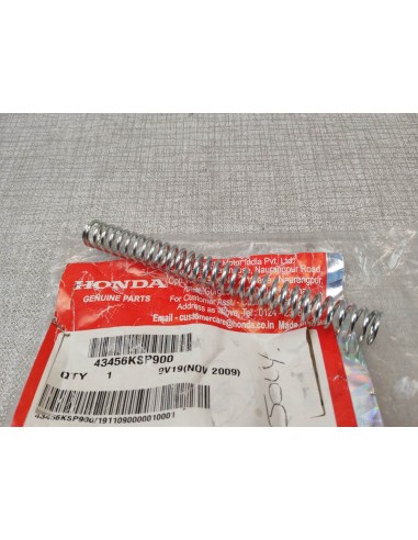 Ressort de tige de frein arrière CBF125 M 2009/2011 HONDA 43456-KSP-900