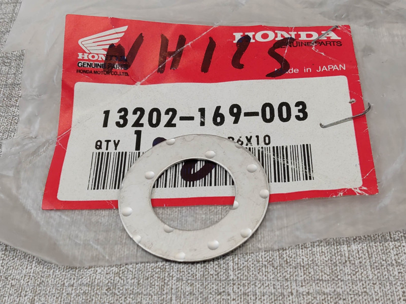 Rondelle de calage tête de bielle SJ50 BALI HONDA 13202-169-003