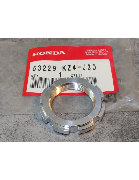 Contre écrou colonne de direction CR125R CR250R CRF250R HONDA 53229-KZ4-J30