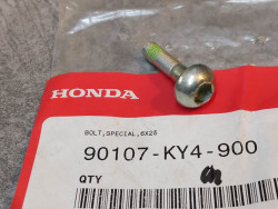 Vis à clef Allen 6x25 mm filetage vert HONDA 90107-KY4-900