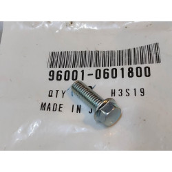 Vis à tête hexagonale épaulée 6x18 mm HONDA 96001-0601800
