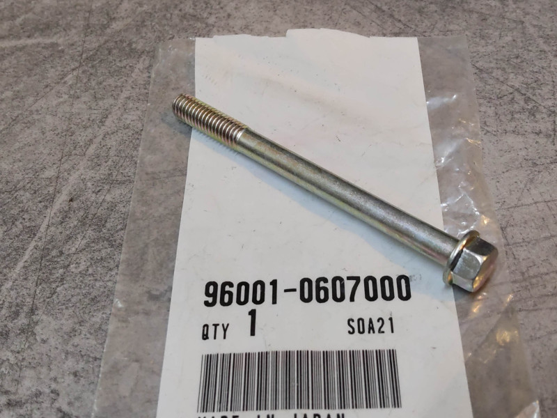 Vis hexagonale 6x70 mm Honda 96001-0607000 | Fixation moto