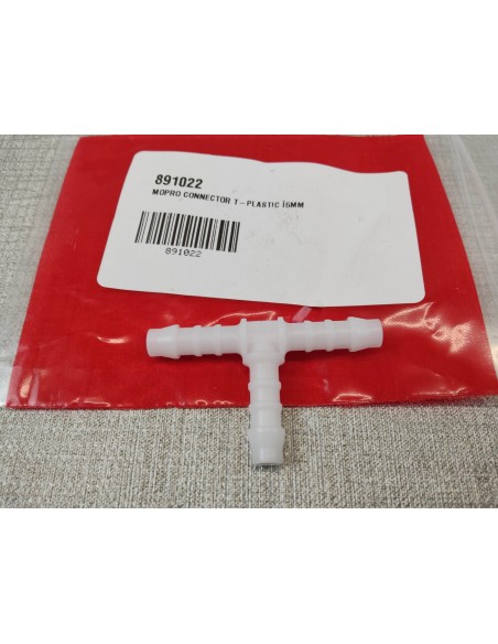 Raccord en T pour durite essence 6mm