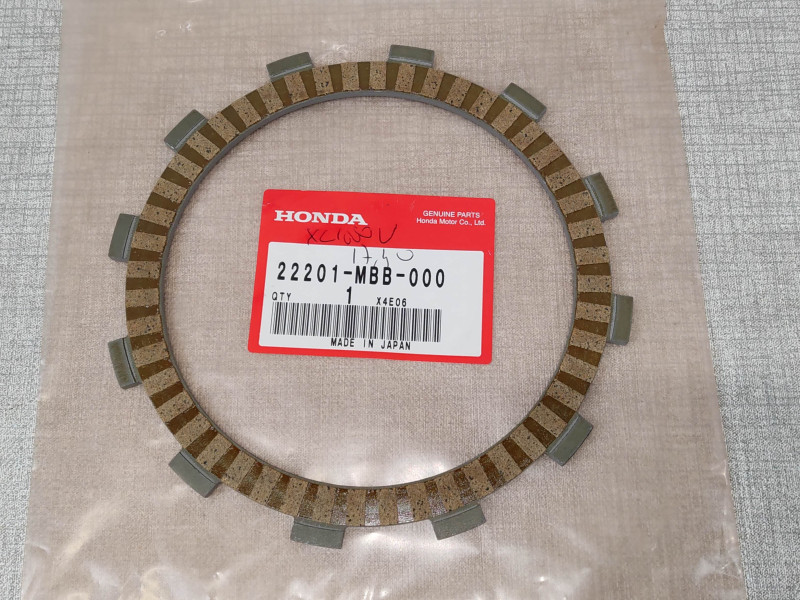 Disque garnis d'embrayage VTR1000 97/04 CB1000R 08/10 CB1300 03/08 22201-MBB-000