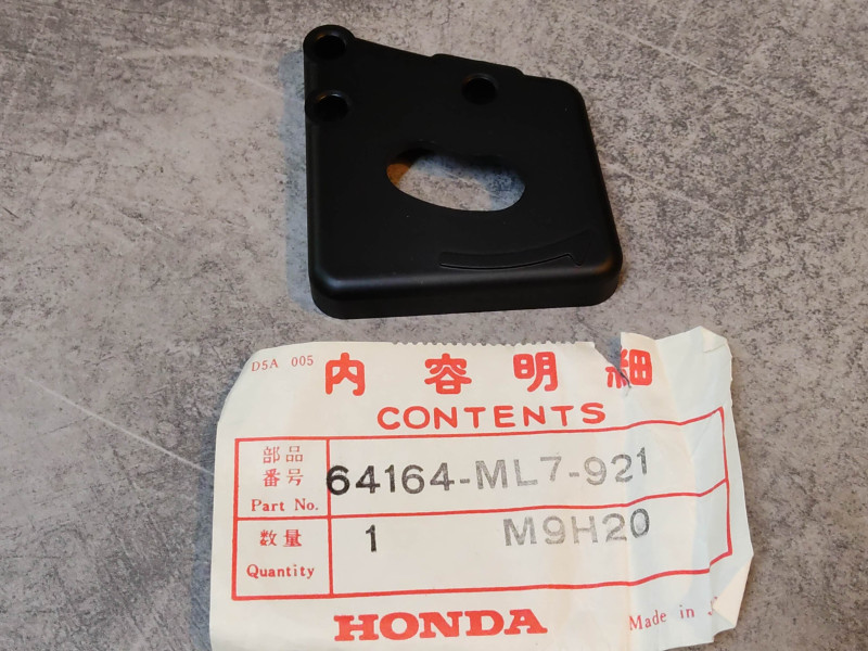Cache de butée coté gauche VFR750F 1988 HONDA 64164-ML7-921