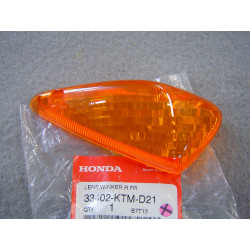 Cabochon clignotant avant droit Honda ANF125 07/11 - 33402KTMD21