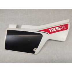 Cache latéral DROIT occasion BE noir blanc pour XL125RC 82