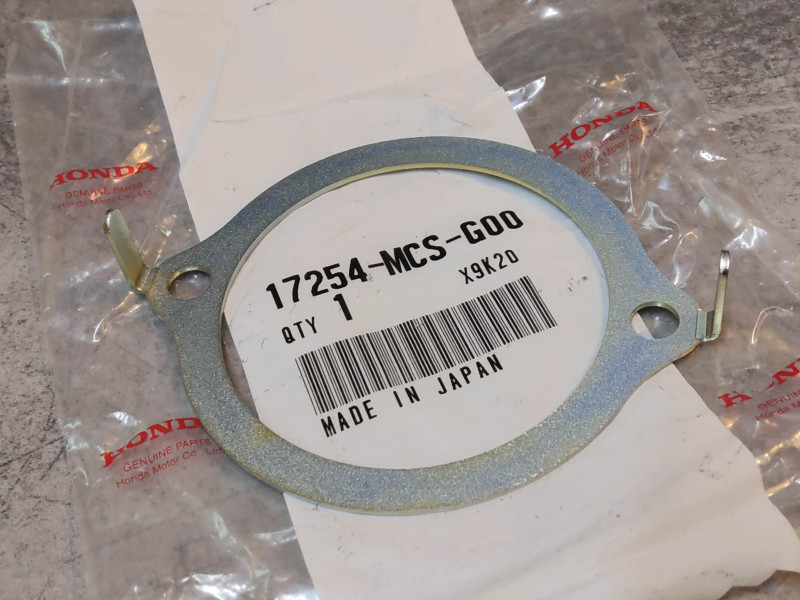 Plaque entonnoir d'admission d'air ST1300 /A 2002-2010 HONDA 17254-MCS-G00