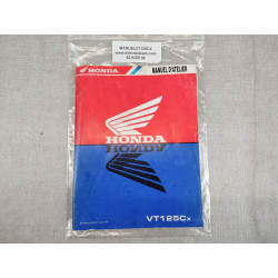 Manuel Atelier Honda VT125C Shadow 1999 - Réf 63KGB00