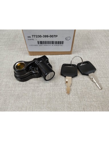 Serrure de selle adaptable avec deux clés pour diverses HONDA 77230-399-007P