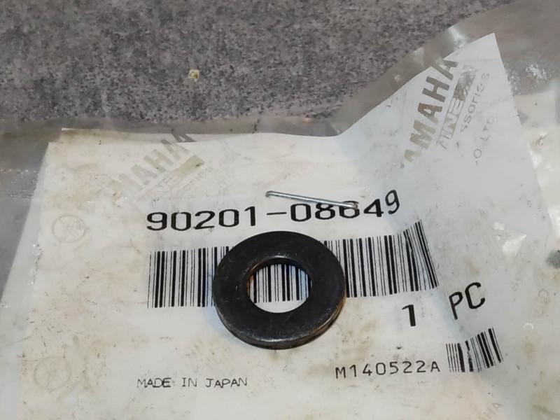 Rondelle plate YAMAHA 90201-08649