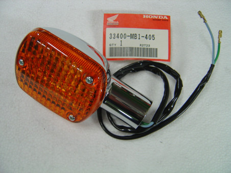 Clignotant avant droit Honda CBX650E CBX750P2 - Réf. 33400MB1405