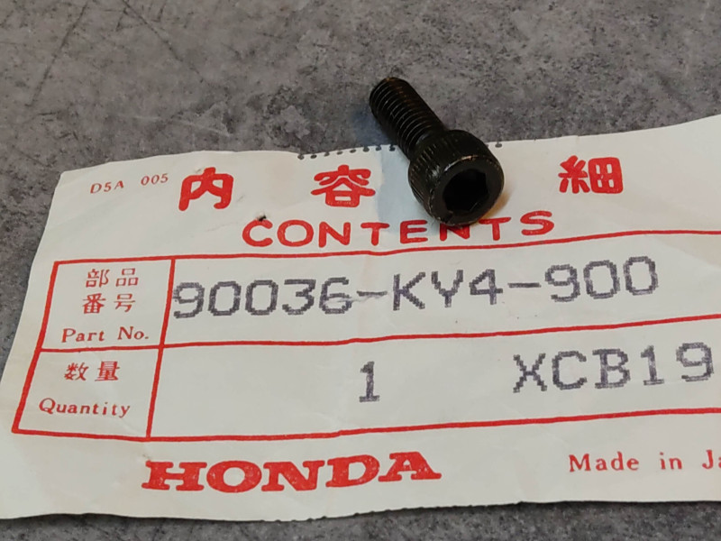 Vis à clé Allen 6x16 mm HONDA 90036-KY4-900