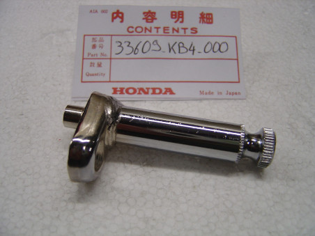 Tige chromée clignotant AR Honda CM125C CM250C | Réf. 33609KB4000
