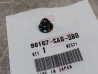 Ecrou borgne à embase M5 (noir) HONDA 90167-SA0-980