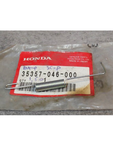 Ressort contacteur stop C90 CB400 CT110 CT70 CT90 GL1000 HONDA 35357-046-000