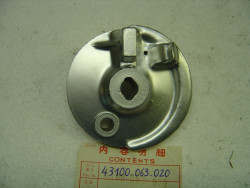 Flasque de frein AR de PC50 PS50 HONDA 43100-063-020