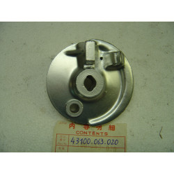 Flasque Frein AR Honda PC50 PS50 - Réf. 43100-063-020