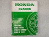 Manuel Atelier Honda XL500S XLS500 - Réf. 66435000