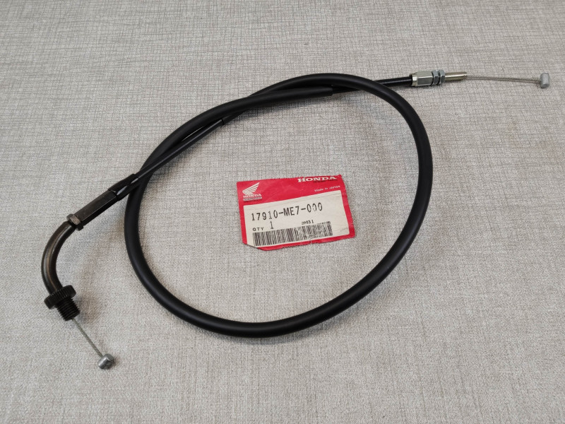 Cable de gaz tirage de CX500Turbo 82 Honda 17910-ME7-000 idem 17910-MC7-000