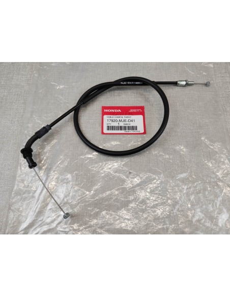 cable B retour gaz CB650F 2014/2016 neuf oriine HONDA 17920-MJE-D41