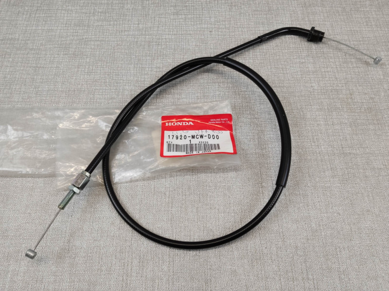 Câble B retour gaz VFR800 2004/2016 neuf origine HONDA 17920-MCW-D00