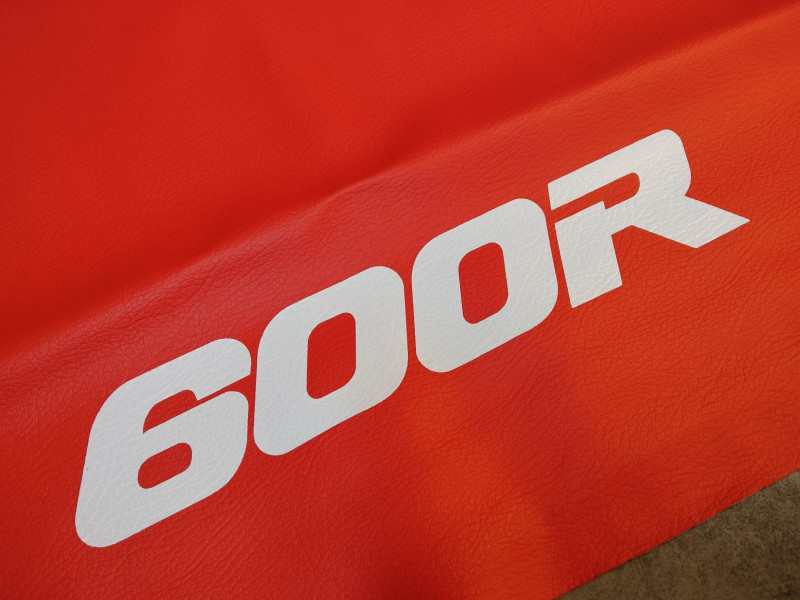 Housse de selle HONDA XR600R XR600 R 1992 ROUGE HARP
