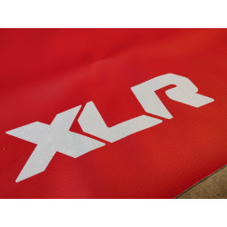 Housse de selle HONDA XLR250 XLR 250 RF R2F rouge HSRLA