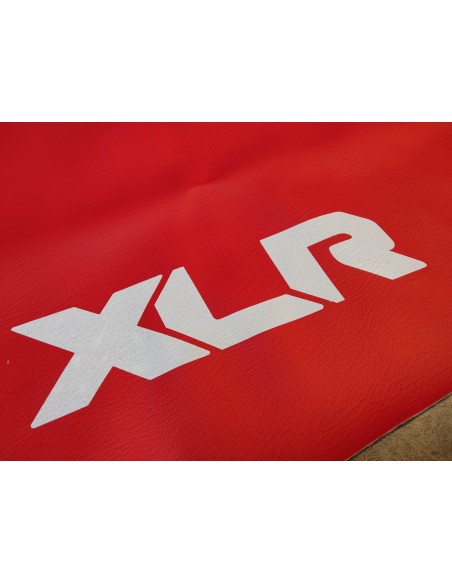Housse de selle HONDA XLR250 XLR 250 RF R2F rouge HSRLA